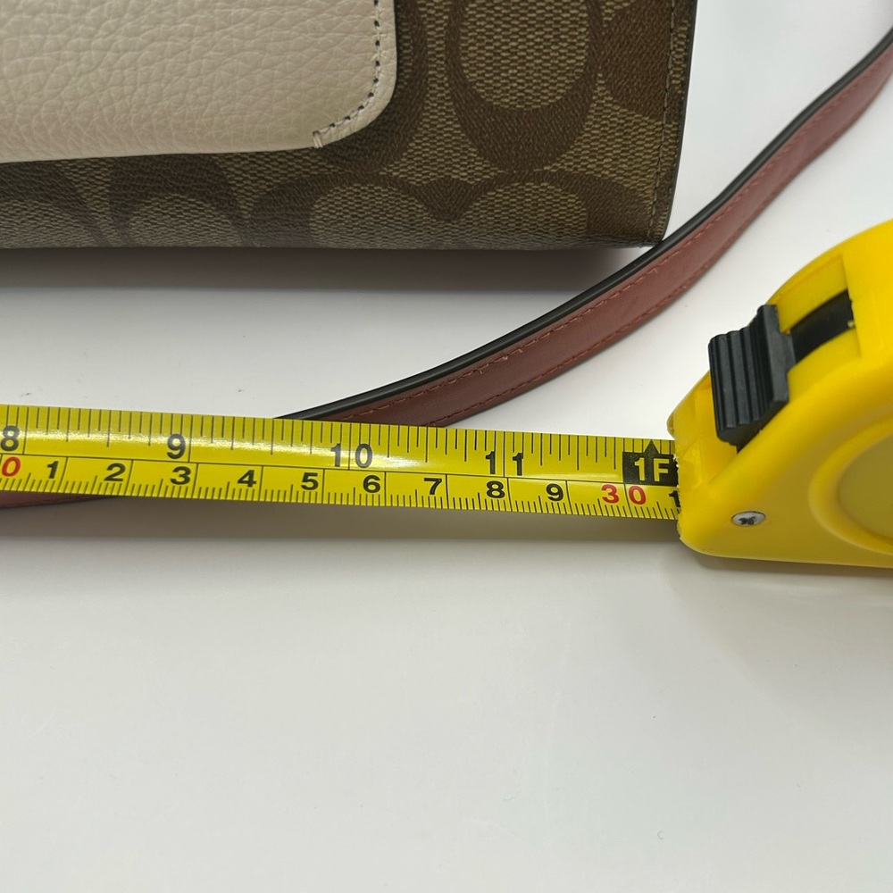 Coach Carryall Color Block Satchel - Picture 12 of 15